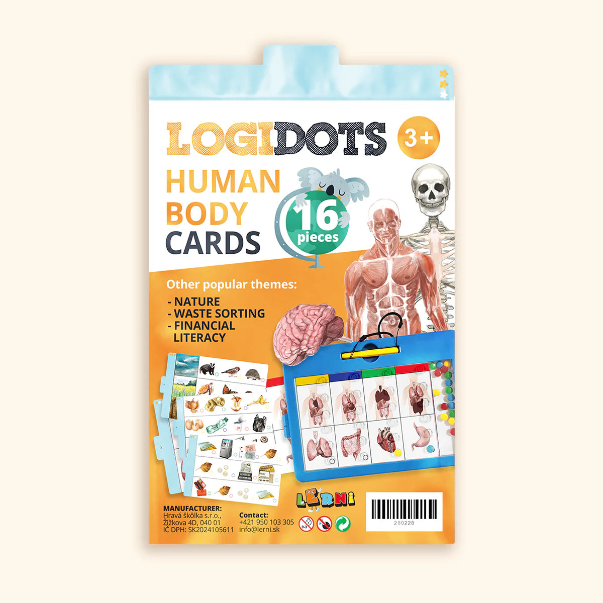 Cartes LOGIDOTS - Corps humain